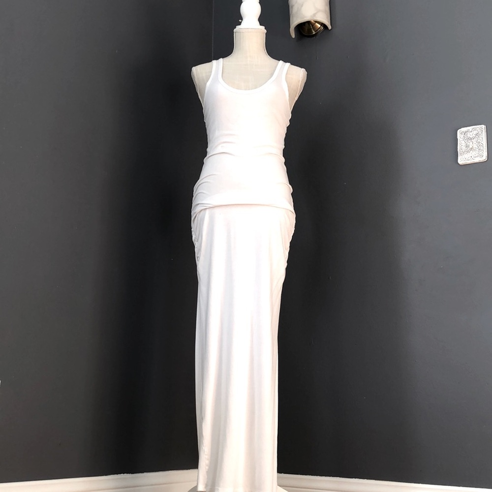 Victoria’s Secret white maxi tank dress